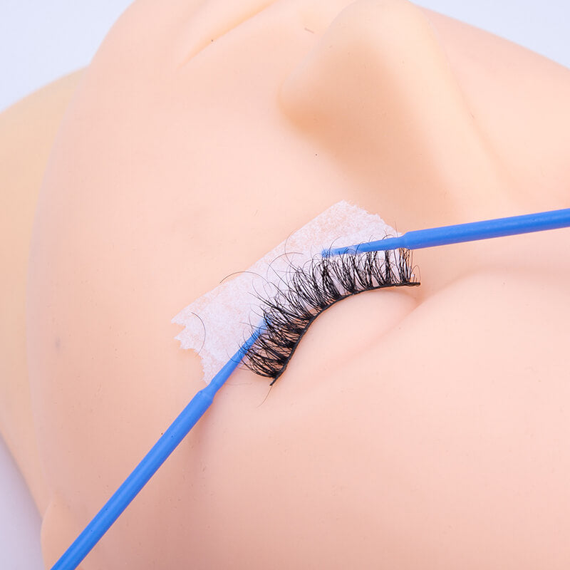 Cotton swab stick eyelash clean brush extension dental applicator tips 100pcs/bag