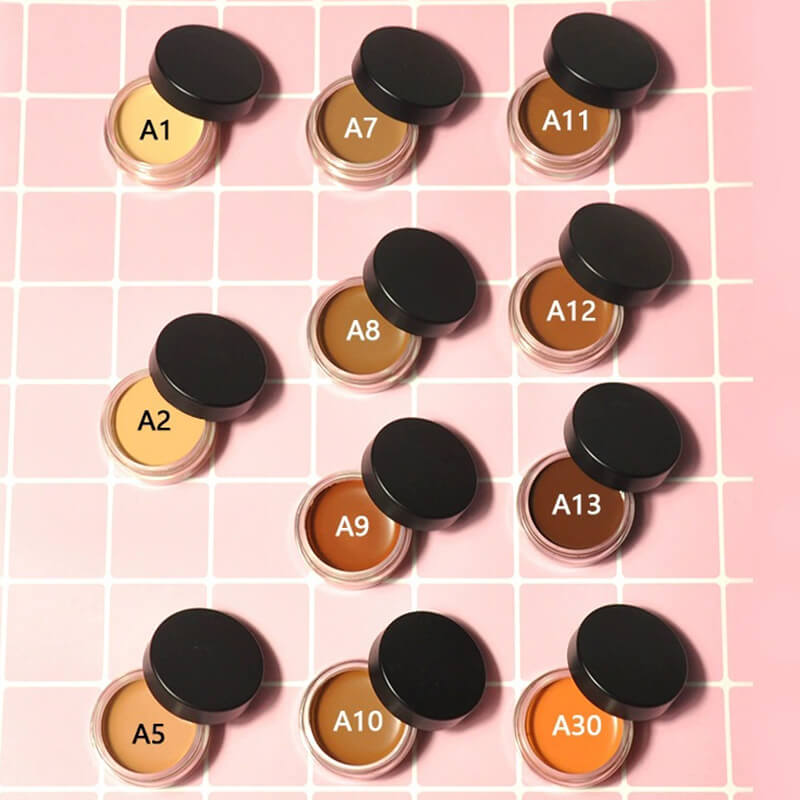11 color cream concealer cover freckles acne marks dark circles foundation