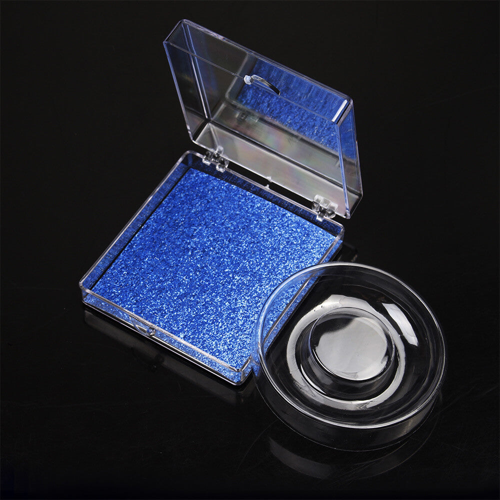 13 color square eyelash box empty packaging box thickened single pair