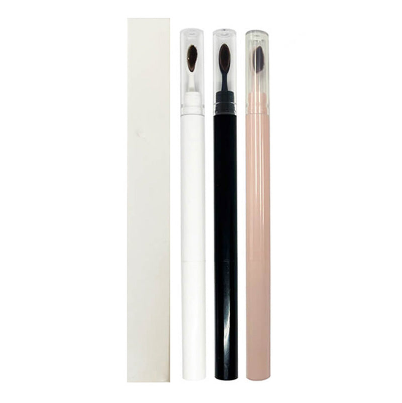 6 color eyebrow pencil with brush double head waterproof long lasting