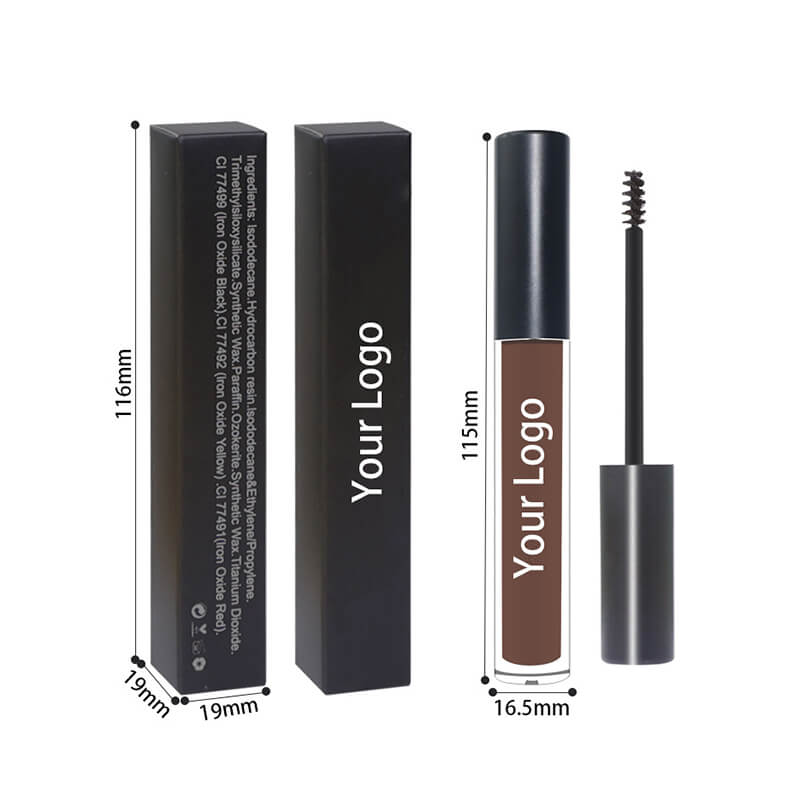 6 Color Eyebrow Tint Eyebrow Dye Gel Liquid Styling Long Lasting Waterproof