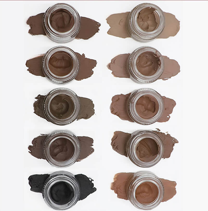 10 color eyebrow gel brow tint cream pomade long wear waterproof