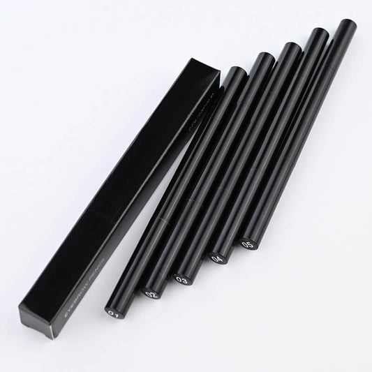 5 color eyebrow pencil double-ended brow pen long lasting waterproof