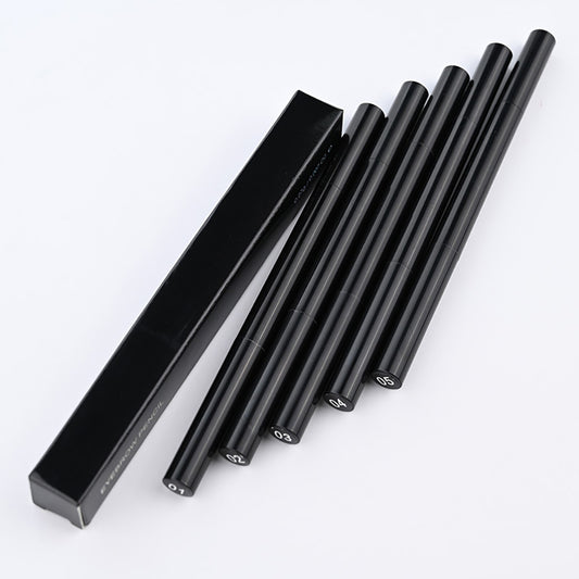 5 Color Eyebrow Pencil Double-Ended Brow Pen Long Lasting Waterproof