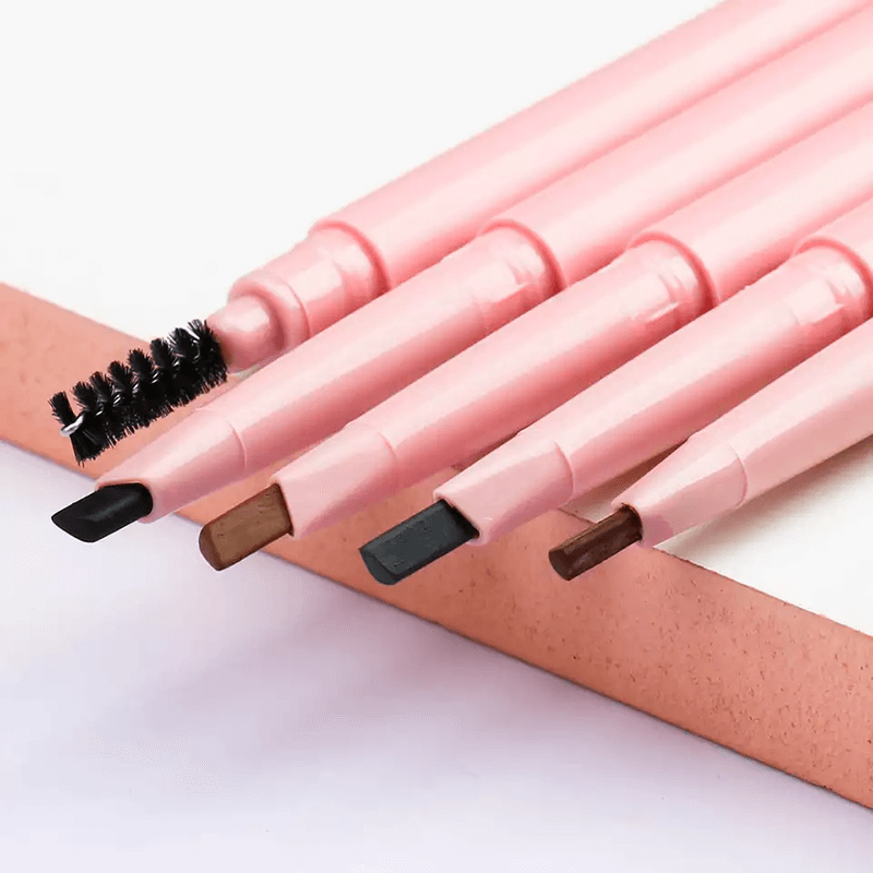 4 color eyebrow pencil brow tint waterproof long lasting double-headed