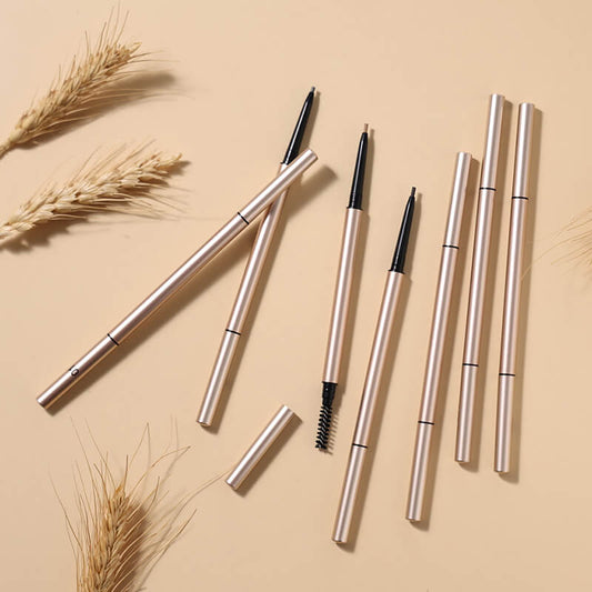 7 color eyebrow pencil brow pen with brush long lasting waterproof