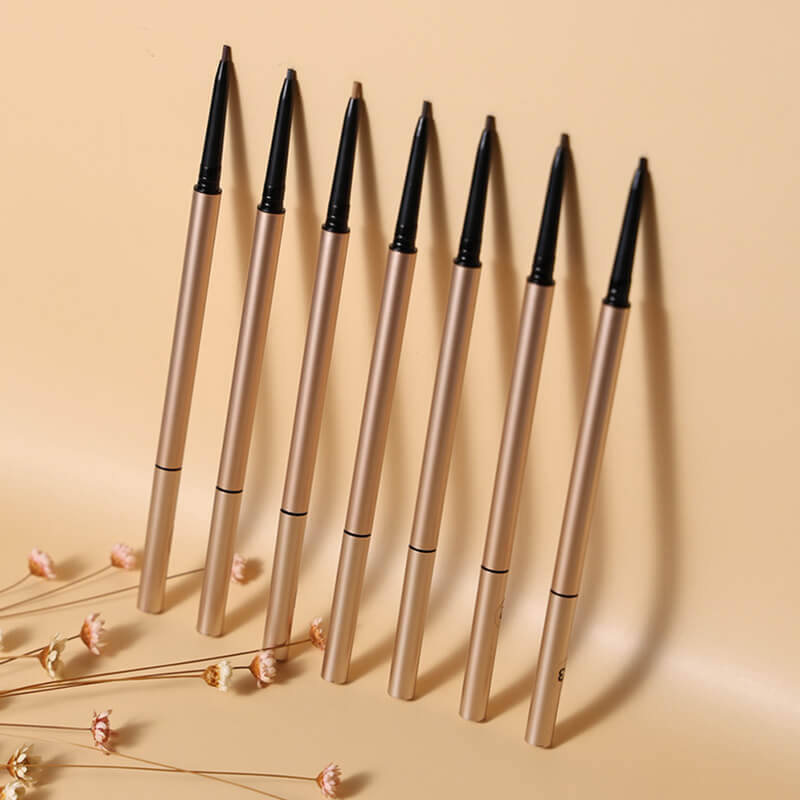 7 color eyebrow pencil brow pen with brush long lasting waterproof