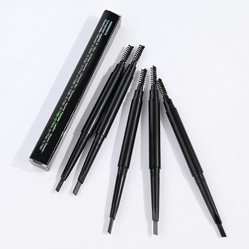 5 color eyebrow pencil double-ended brow pen long lasting waterproof