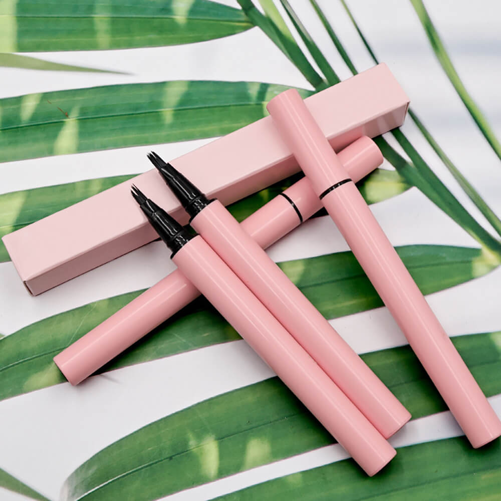 5 color liquid eyebrow pencil waterproof non-smudge four-pronged brow pen