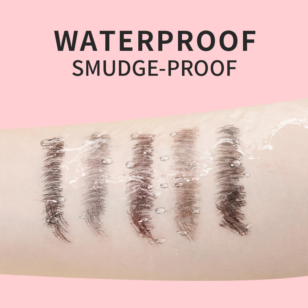 5 color liquid eyebrow pencil waterproof non-smudge four-pronged brow pen