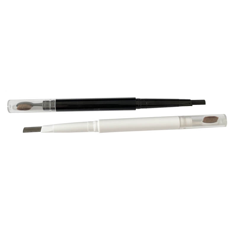 6 color eyebrow pencil with brush double head waterproof long lasting