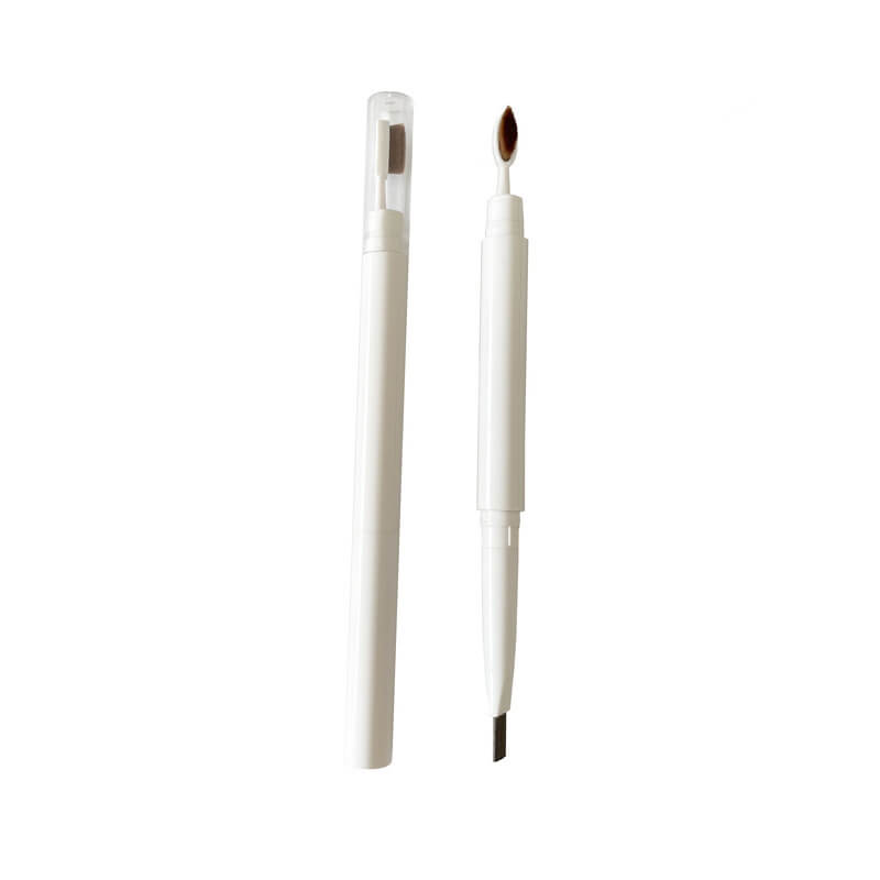 6 color eyebrow pencil with brush double head waterproof long lasting