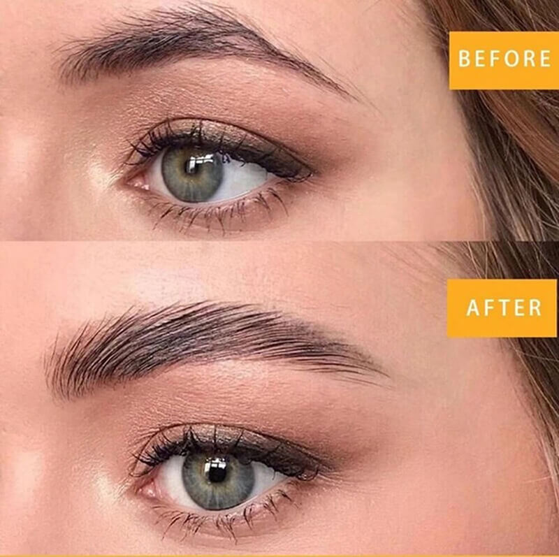 12 color eyebrow soap with brush styling brow shaping colorless