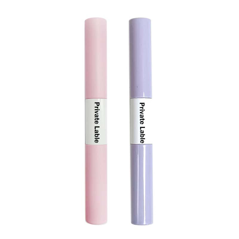 Double-ended eyelash glue lash raincoat mascara glue bond seal