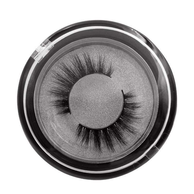3D false eyelash mink hair reusable easy to wear curl thick