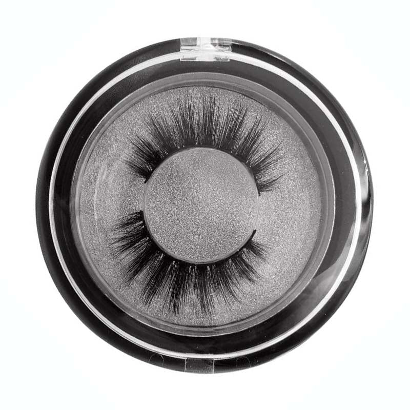 3D false eyelash mink hair reusable easy to wear curl thick private label