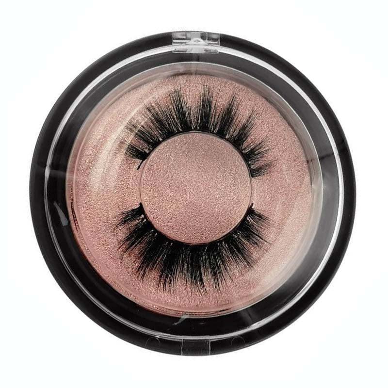 3D false eyelash mink hair curl thick reusable easy to wear cruelty free
