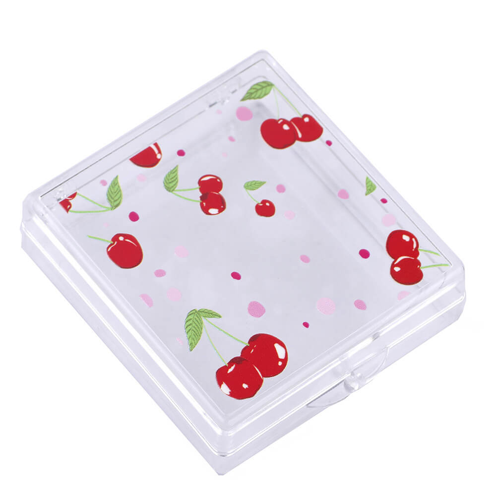12 color cherry eyelash box square empty packaging box creative new