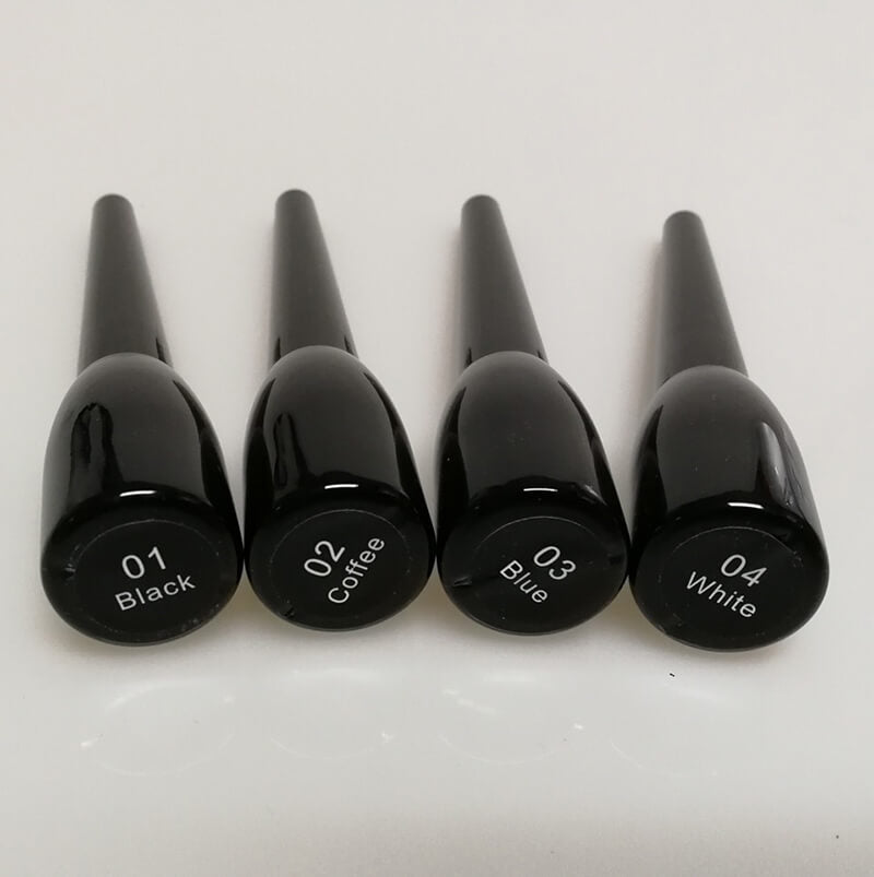 4 color liquid eyeliner long lasting quick dry eye line waterproof