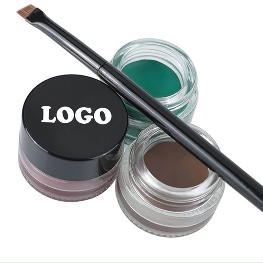 13-Color Eyeliner Gel Cream Waterproof Eyebrow Gel Long-Lasting Private Label