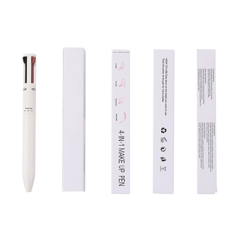 4 in 1 makeup pen eyebrow eyeliner lipliner highlighter pencil matte vegan