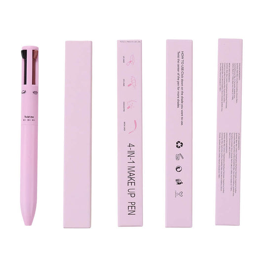 4 in 1 makeup pen eyebrow eyeliner lipliner highlighter pencil matte vegan