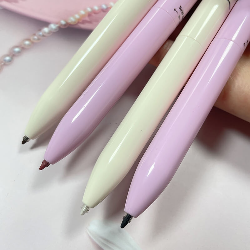 4 in 1 makeup pen eyebrow eyeliner lipliner highlighter pencil matte vegan