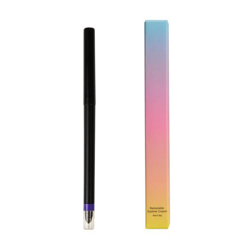 12 color eyeliner pencil rotating waterproof thin-tip long lasting