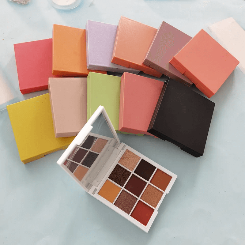 9 color DIY eyeshadow palette high pigmented long lasting