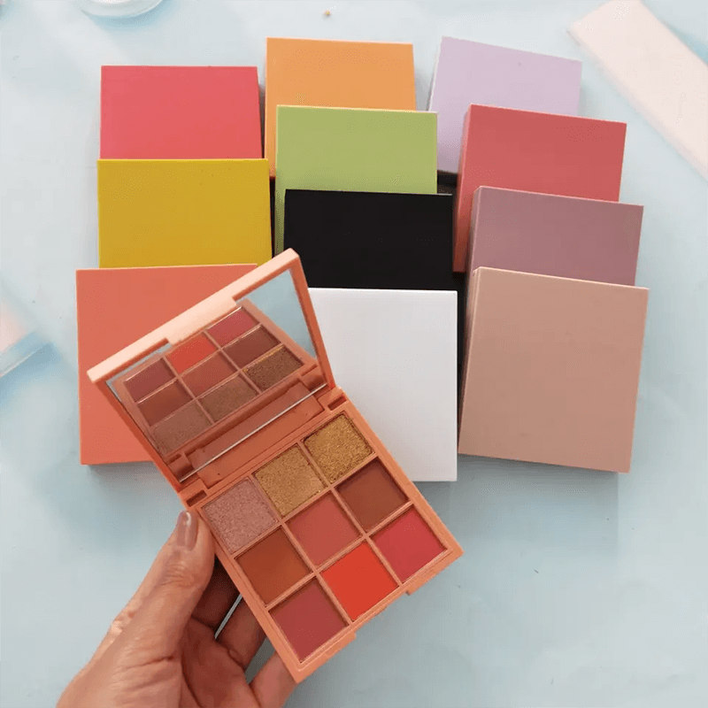 9 color DIY eyeshadow palette high pigmented long lasting