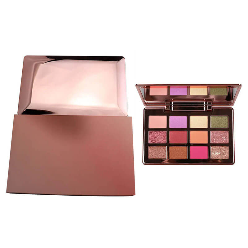 12 color eyeshadow palette high pigmented long lasting with mirror