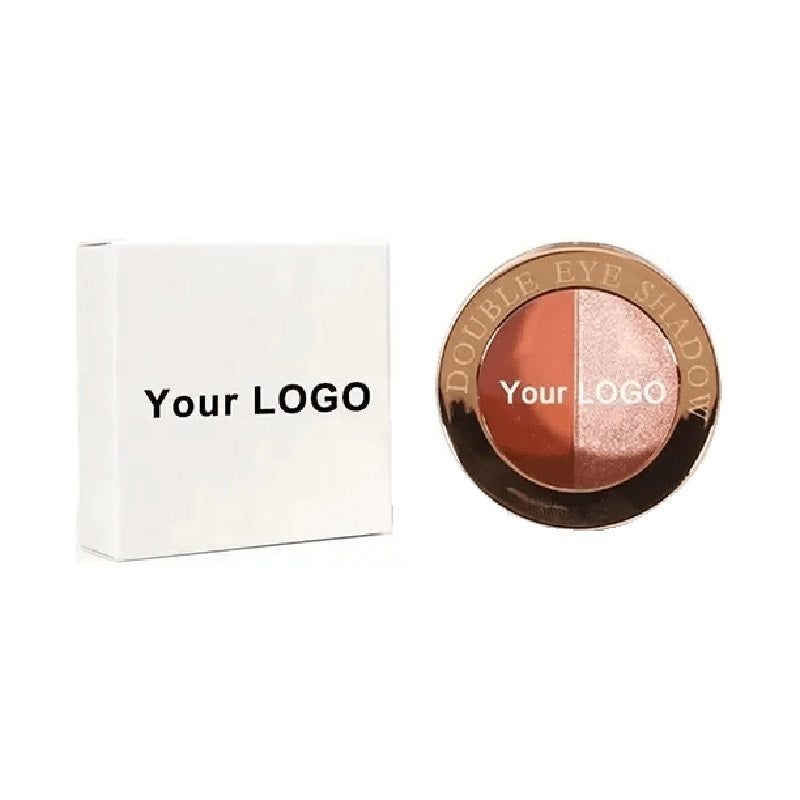15 color two in one eyeshadow powder high pigmented makeup vegan