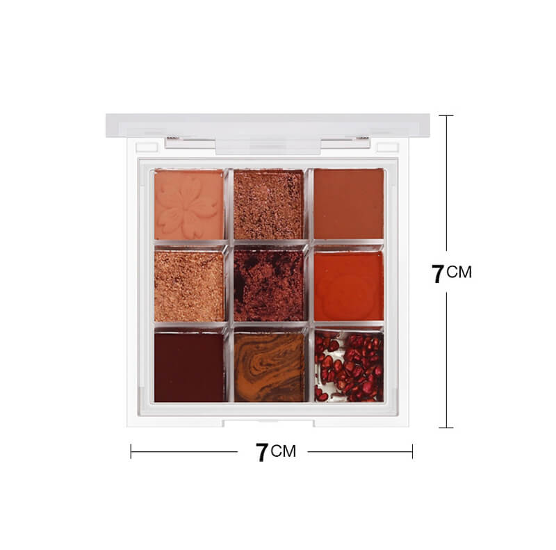 New 9 color eyeshadow palette matte shimmer high pigmented waterproof