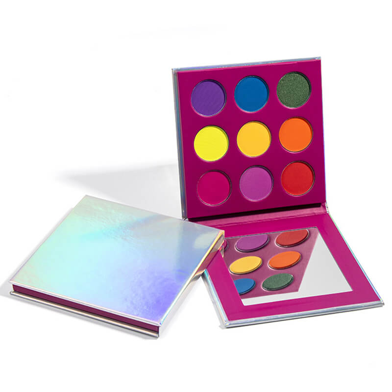 9 color eyeshadow palette matte high pigmented private label