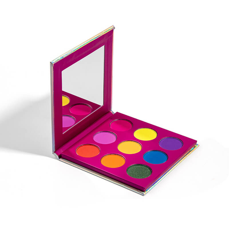 9 color eyeshadow palette matte high pigmented private label