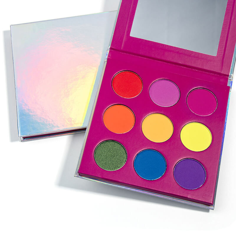 9 color eyeshadow palette matte high pigmented private label