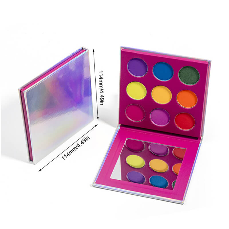 9 color eyeshadow palette matte high pigmented private label