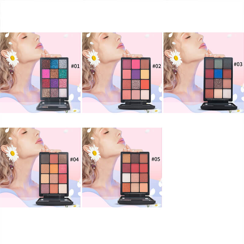 12 color eyeshadow palette matte high pigmented all skin tones