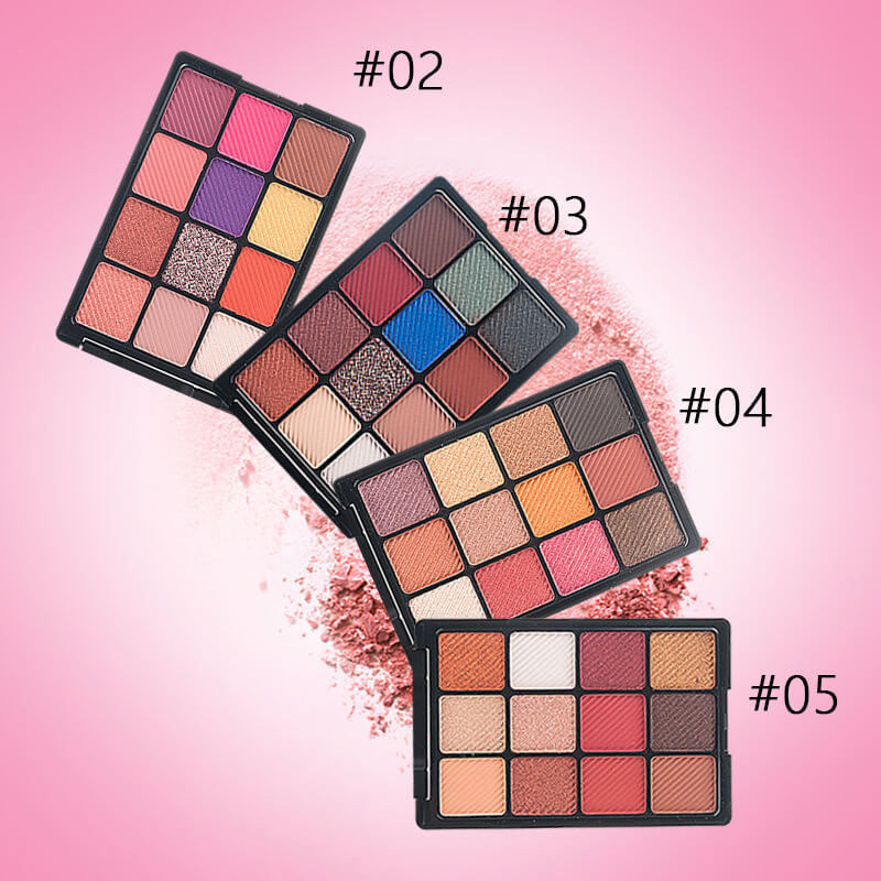 12 color eyeshadow palette matte high pigmented all skin tones