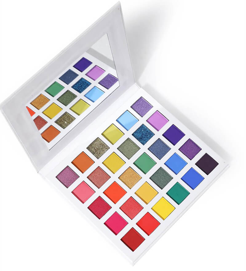 30 color eyeshadow palette matte long lasting rainbow eye shadow