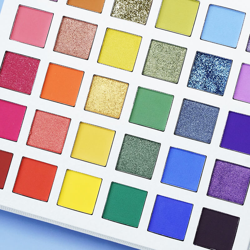 30 color eyeshadow palette matte long lasting rainbow eye shadow