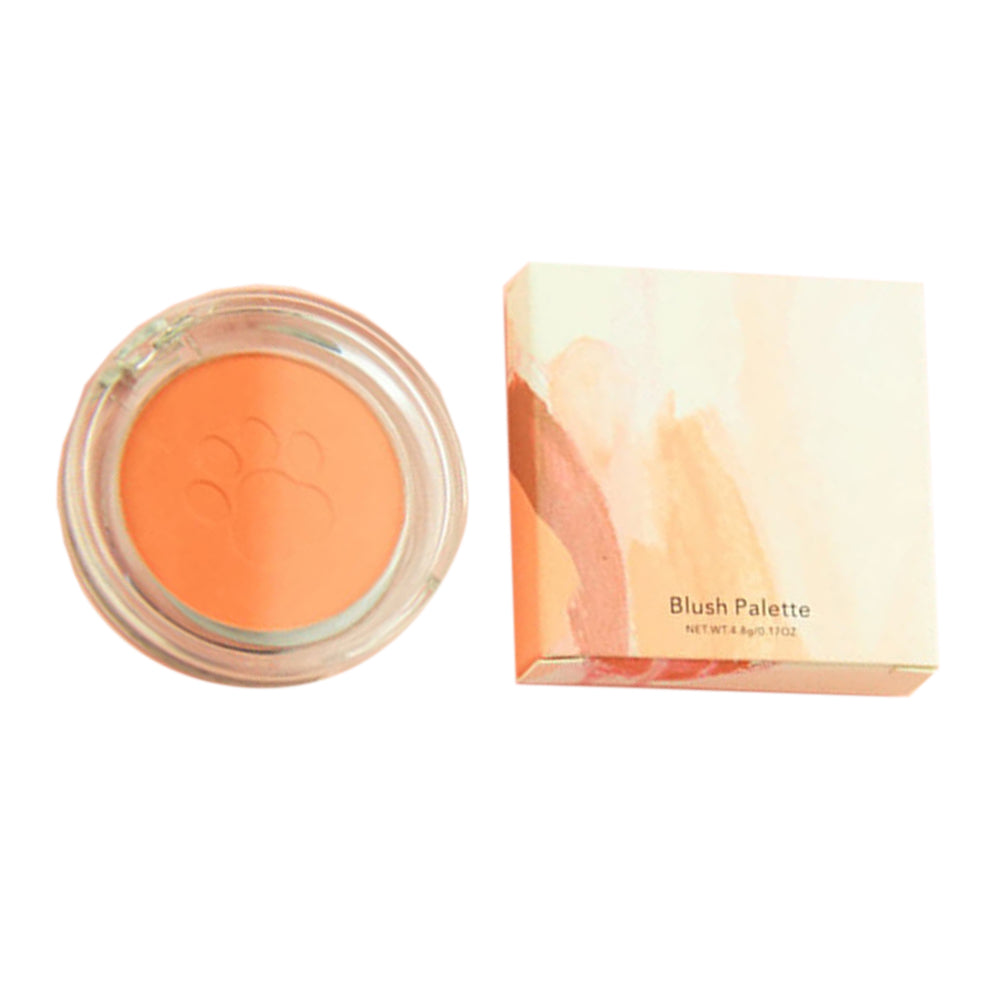 10 color blush powder blusher cute cat's paw high pigmented