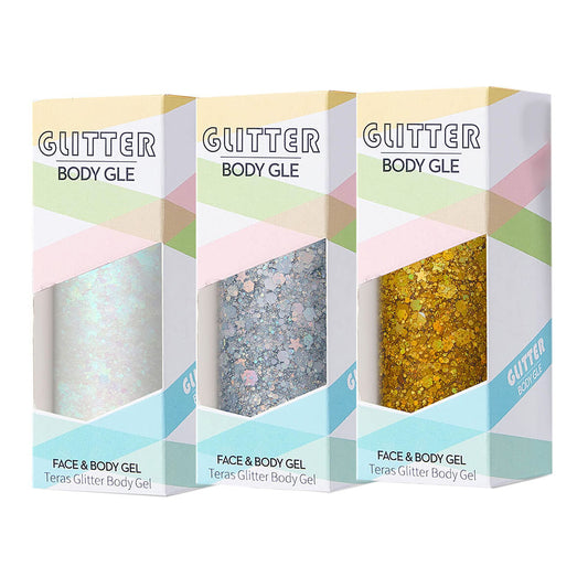 17 set glitter gel sequin body face eyes hair stage shimmer makeup vegan