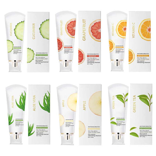 Facial cleanser deep cleansing foam vitamin C amino acid brighten 100g