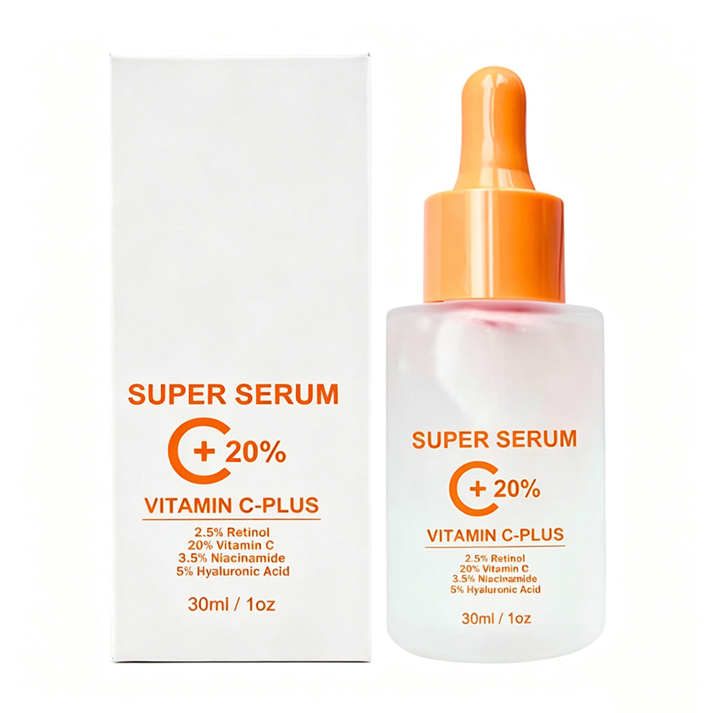 Face Retinol Serum Vitamin C Essence Anti-Wrinkle Hyaluronic Acid Hydrating 30Ml