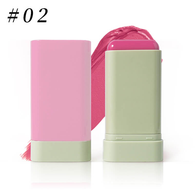 3 color blush stick cream blusher brighten waterproof natural