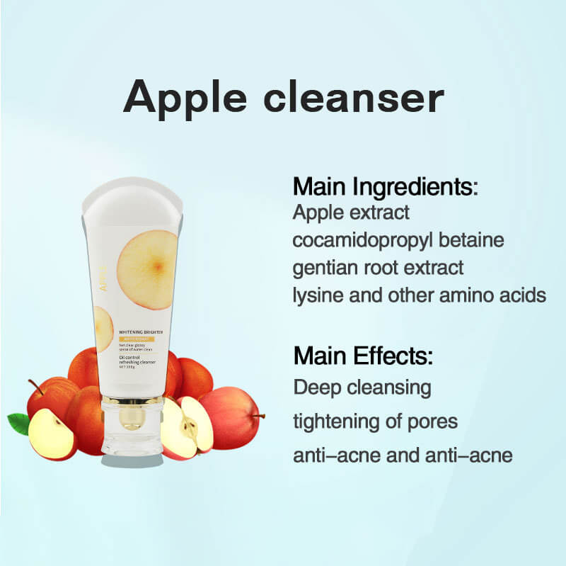 Facial cleanser deep cleansing foam vitamin C amino acid brighten 100g