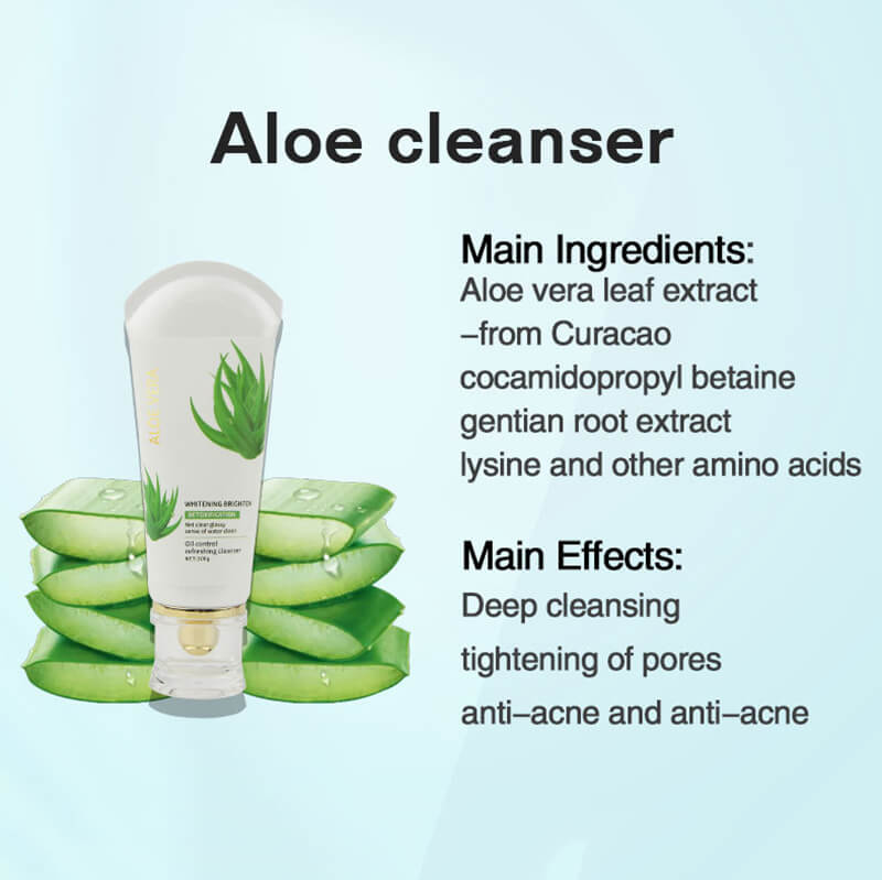 Facial cleanser deep cleansing foam vitamin C amino acid brighten 100g