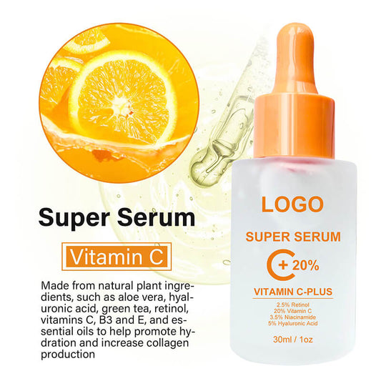 Face retinol serum vitamin C essence anti-wrinkle hyaluronic acid hydrating 30ml