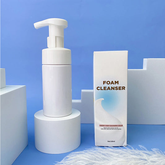 Deep cleansing foam face cleanser mousse camellia hydrating 100ml